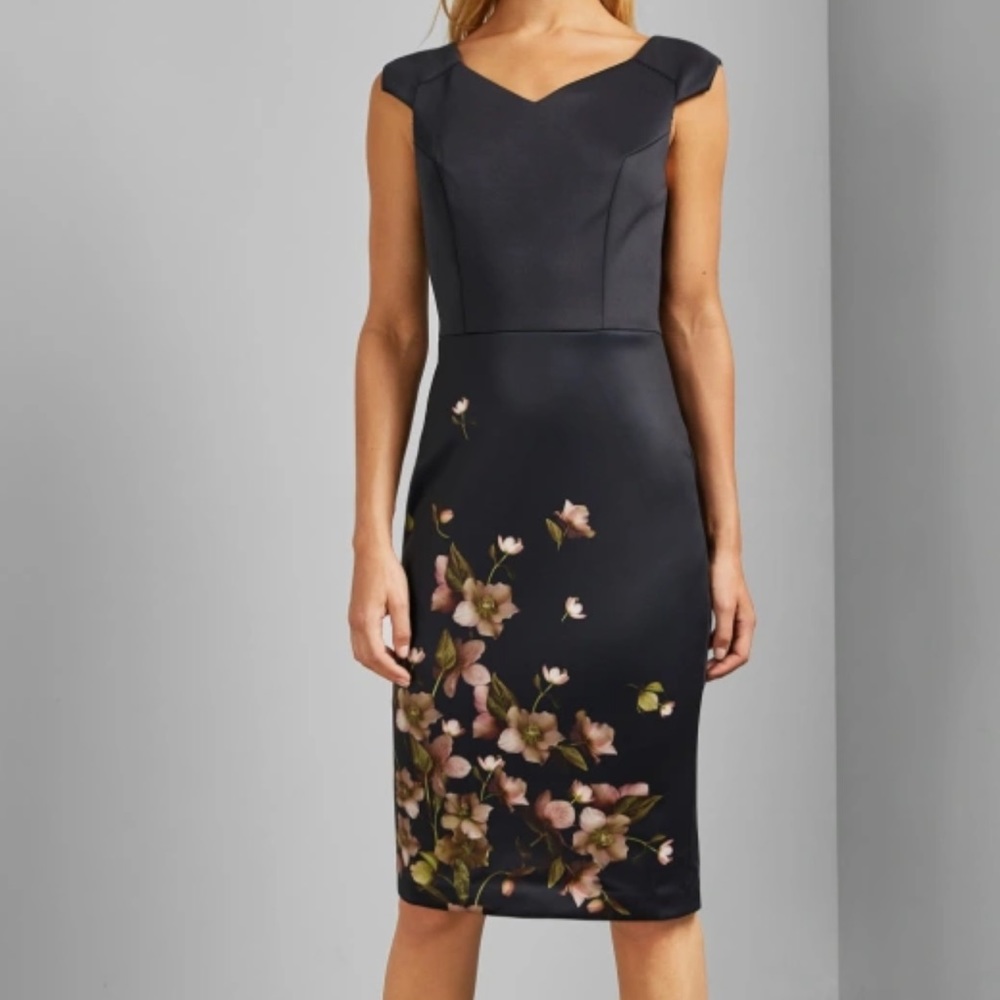 Ted Baker London Hilldi Arboretum Pencil Dress size 1